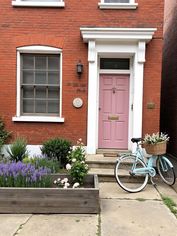 dusty pink elegance enhances warmth