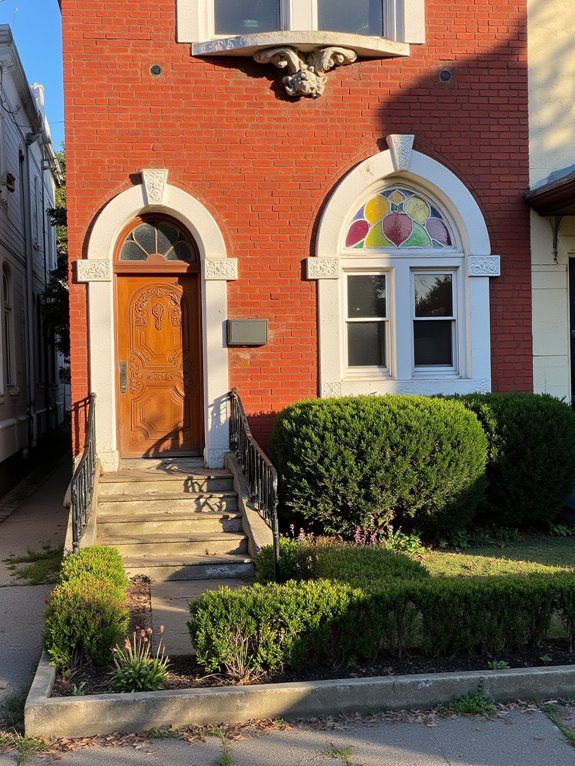 eclectic brick home designs