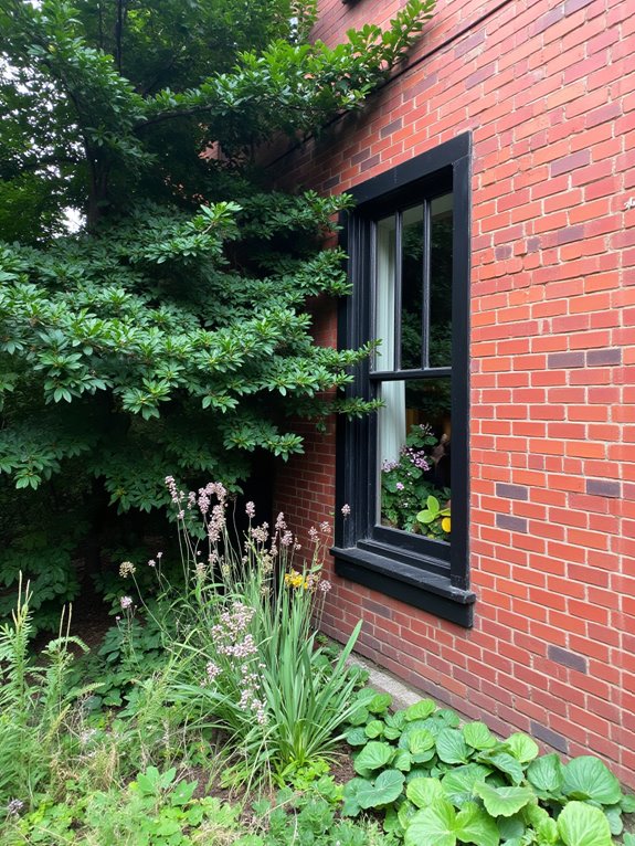 elegant black windows charm