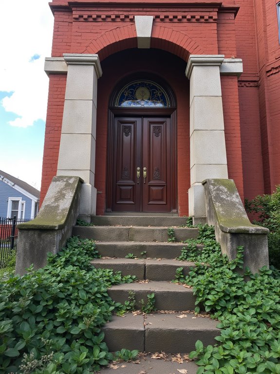 elegant victorian doorway details