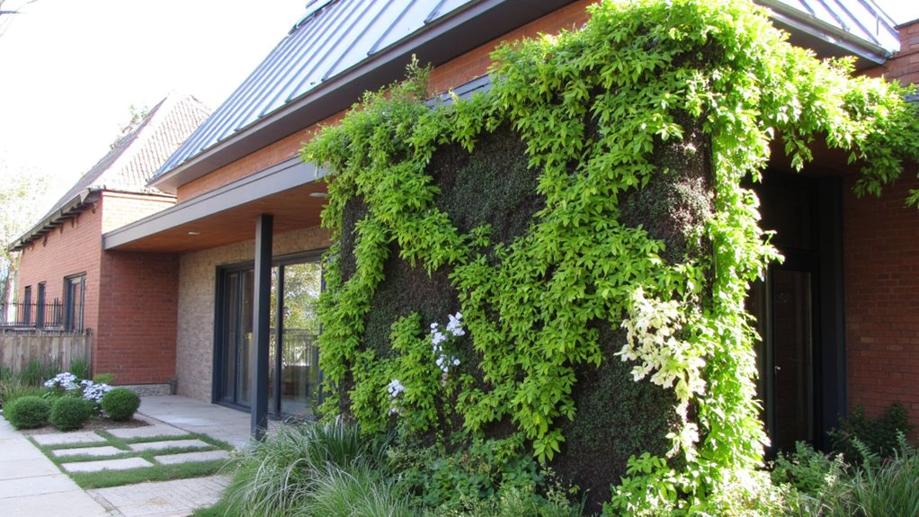 enhancing aesthetics with greenery