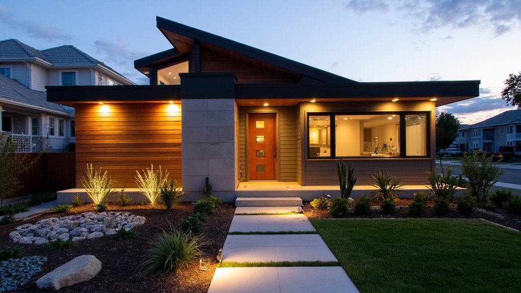 inviting ambiance with lighting