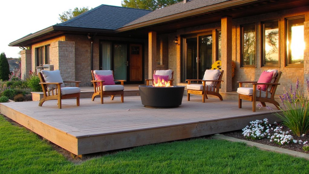 inviting outdoor family spaces