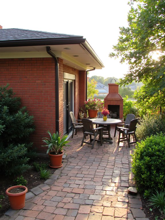 inviting outdoor relaxation spaces