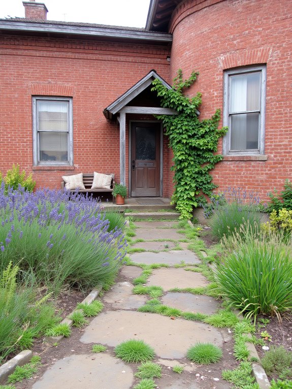 inviting pathways to entryway
