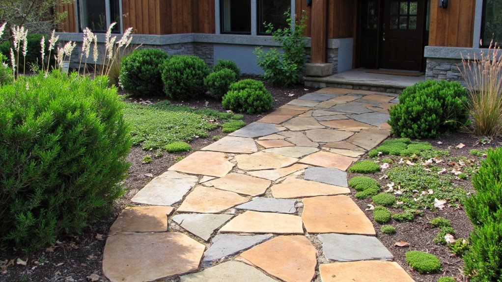 inviting paver pathway design