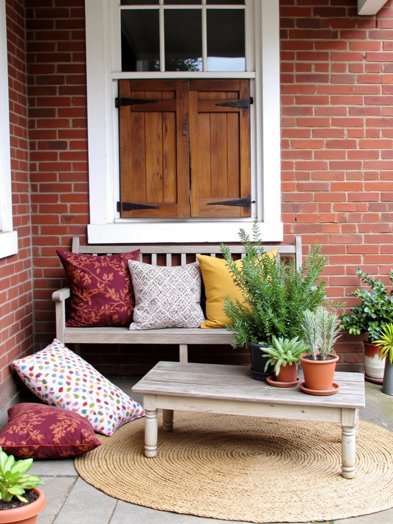 layered textures create warmth