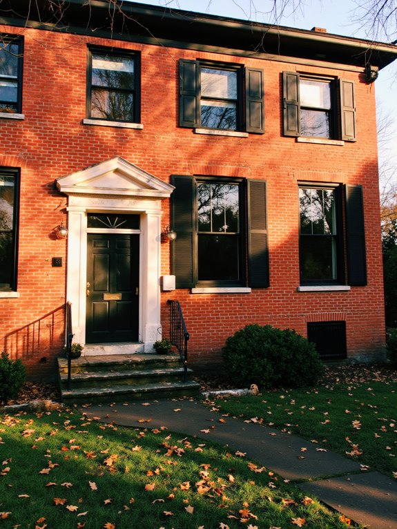 lighting enhances colonial aesthetics