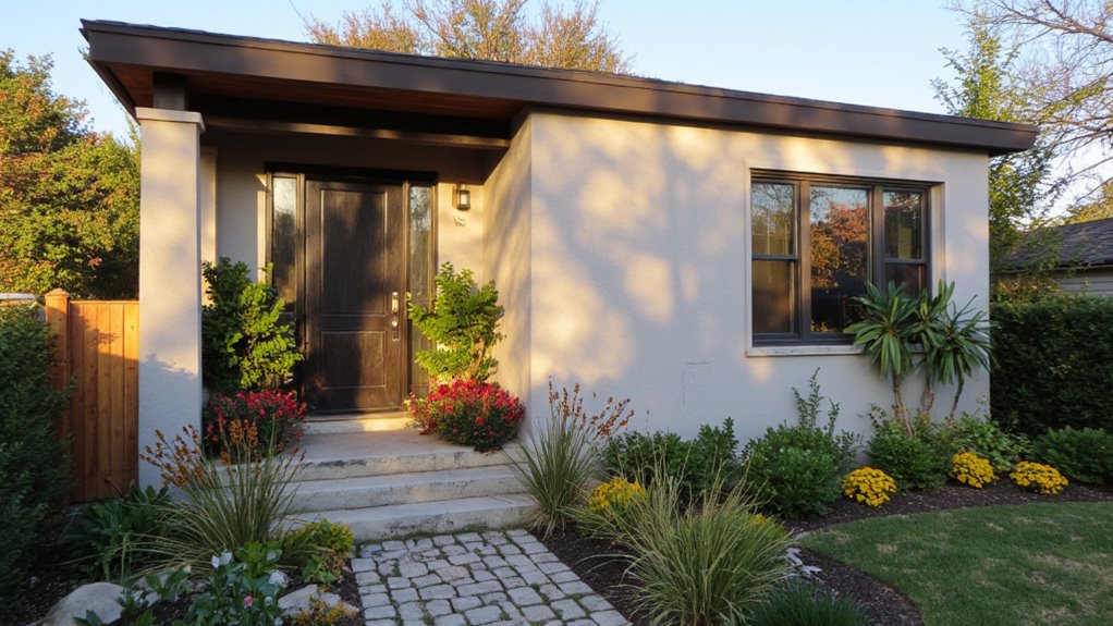 lighting enhances grey homes