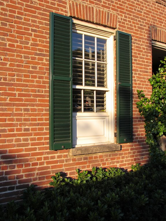 louvered shutters blend function