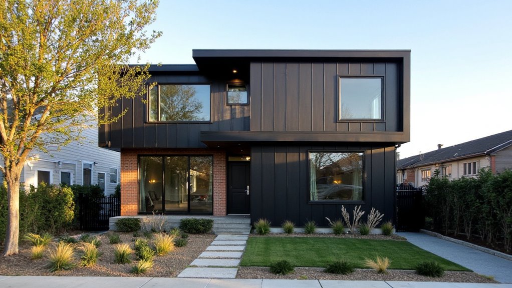 metal accents enhance aesthetics