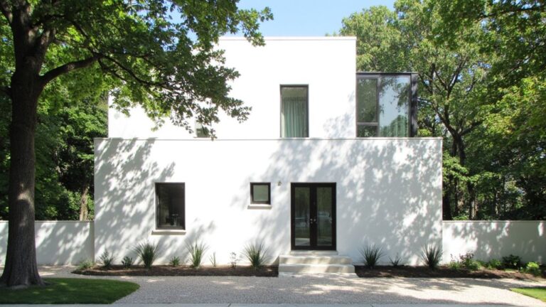 18 Minimalist White Contemporary House Exterior Ideas With Calm Style minimalist white house designs