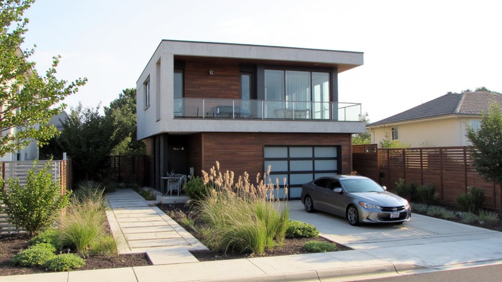 modern architecture harmonious balance