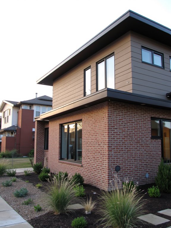 modern brick house inspiration