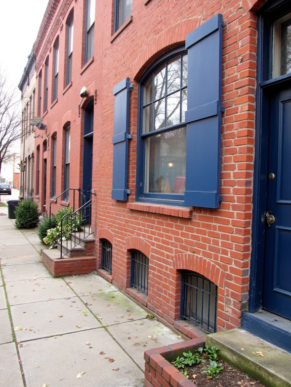 modern industrial color contrast