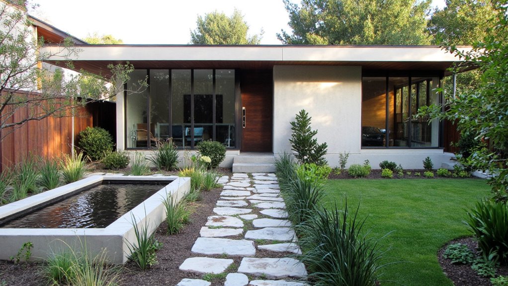 modern minimalist landscaping design