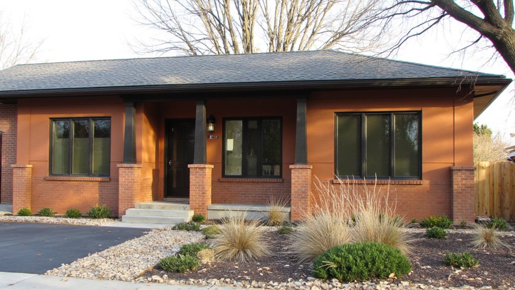 modern ranch exterior palettes