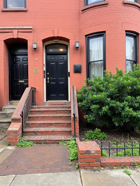 modern red brick elegance