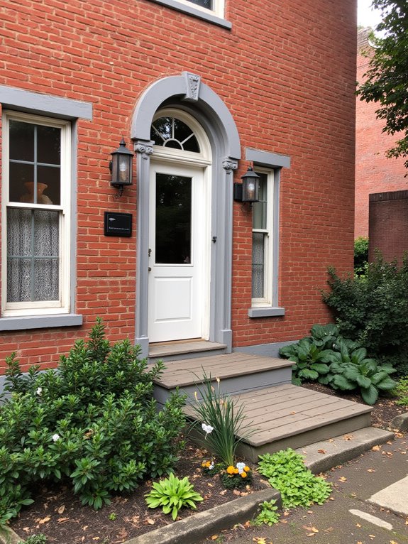 modern soft gray exterior