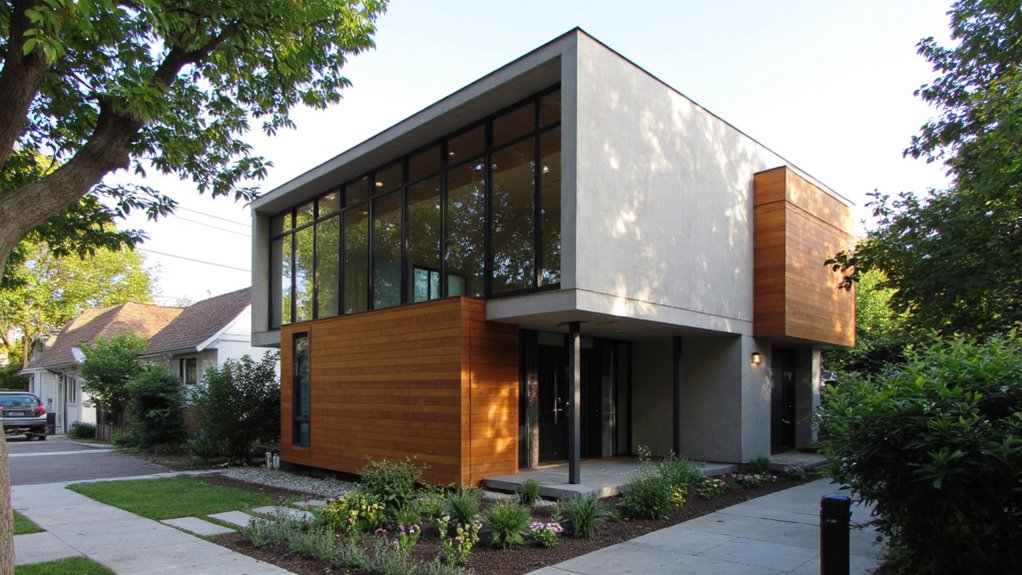 modern spacious elegant architecture