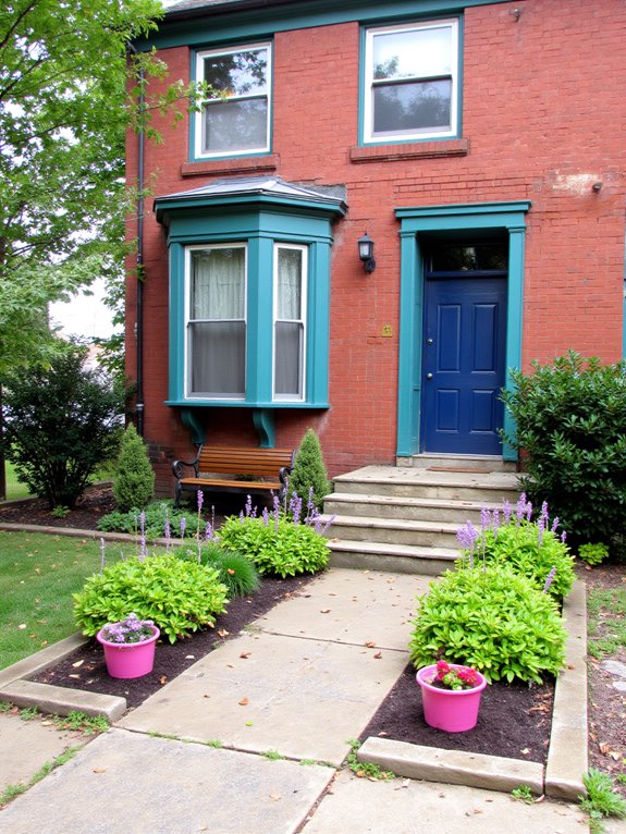 modernize brick home aesthetics