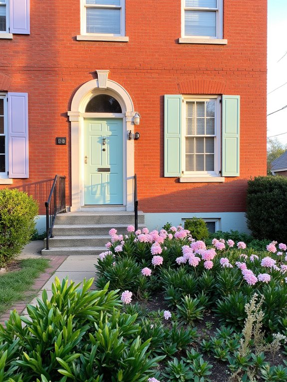 muted pastel color palette