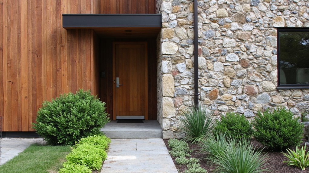 natural warmth with materials