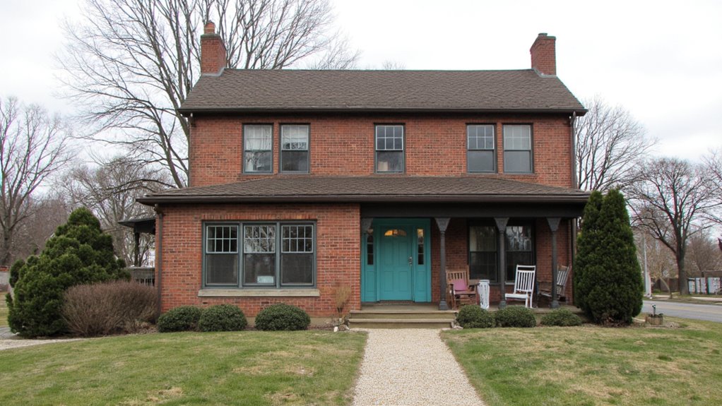 nostalgic modern architectural blend