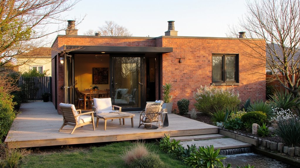 outdoor living space enhancement