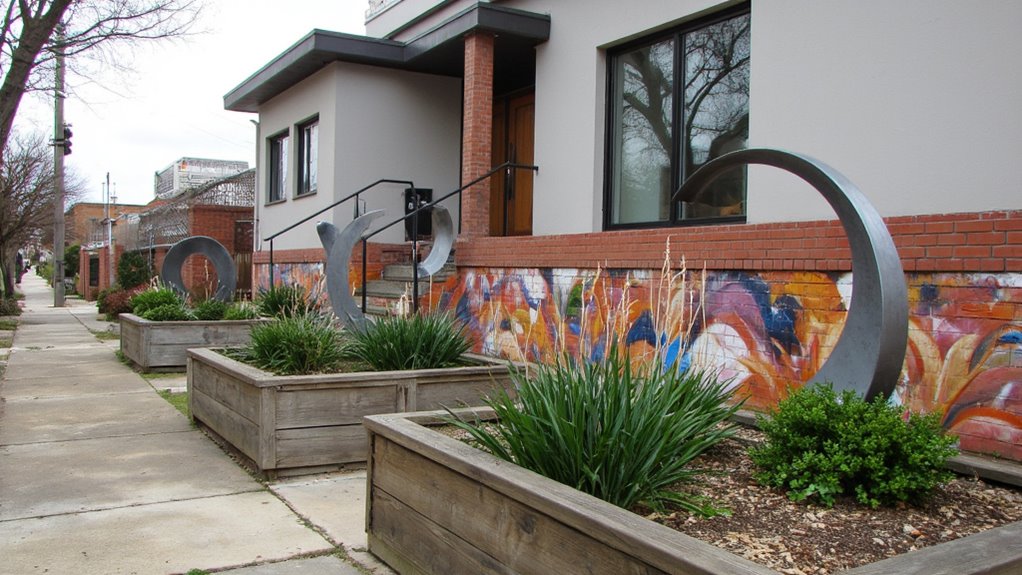 personalized outdoor art accents