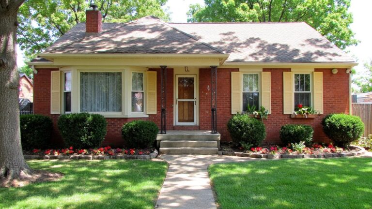 20 Inspiring Red Brick Ranch Exterior Makeover Ideas For Big Change ranch exterior makeover ideas