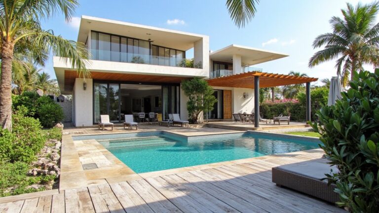 resort inspired modern villa designs