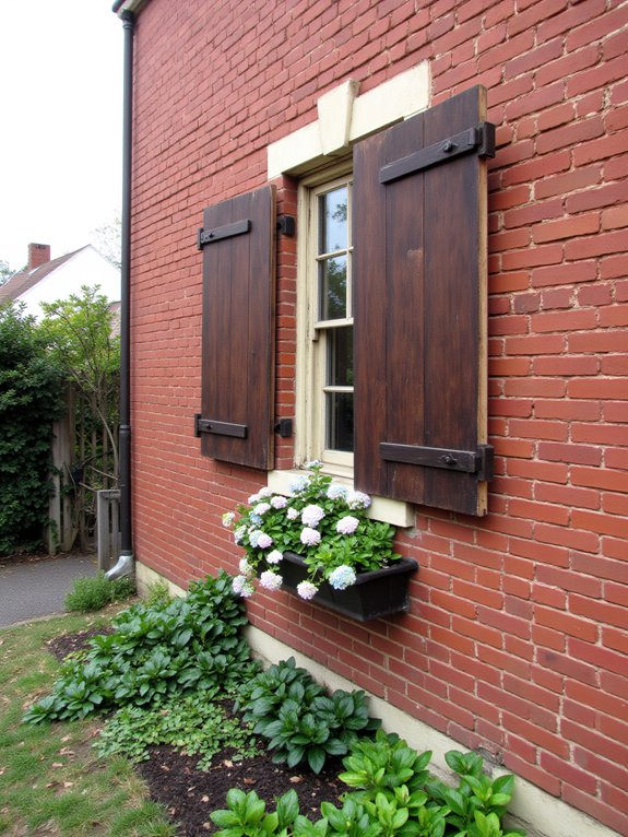 retractable shutters for versatility