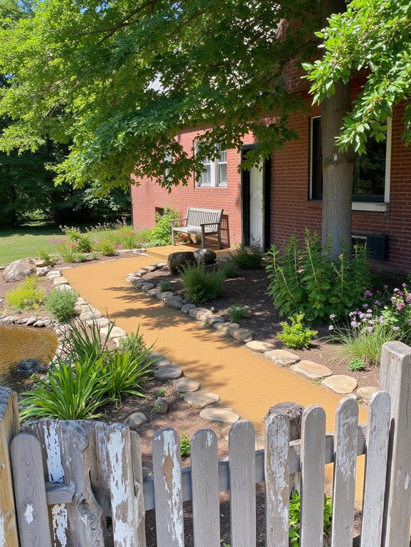 rustic modern landscape harmony