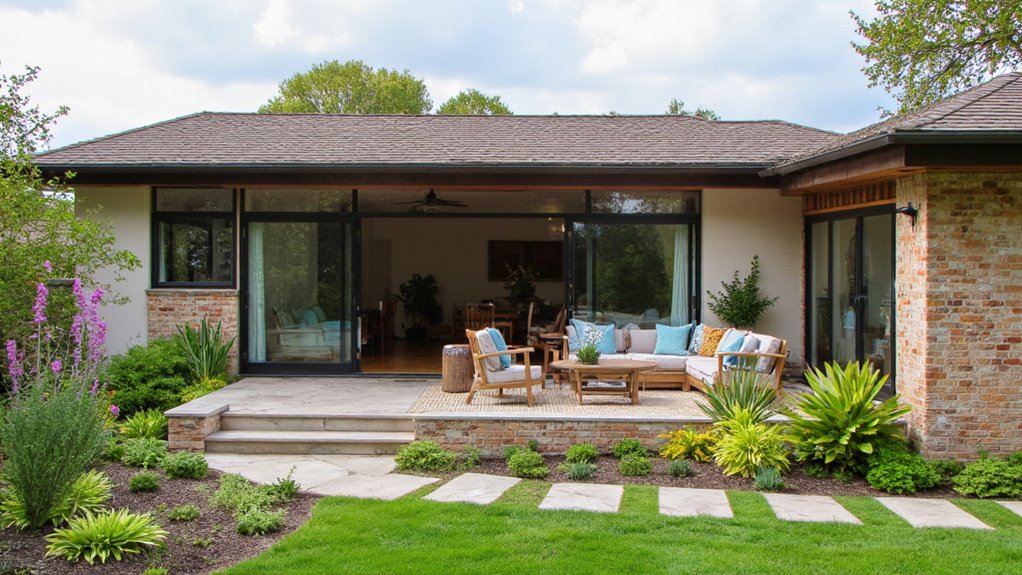 seamless indoor outdoor connection