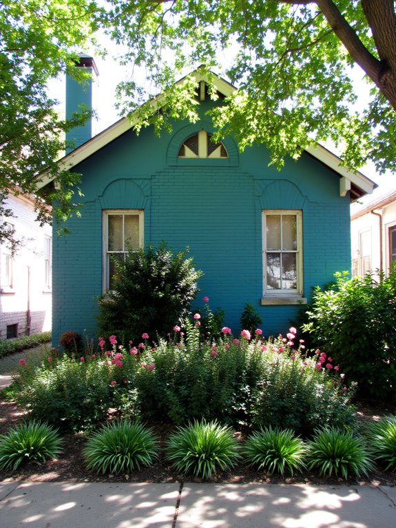 serene cool teal tranquility