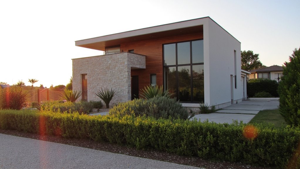 sleek design with natural elements