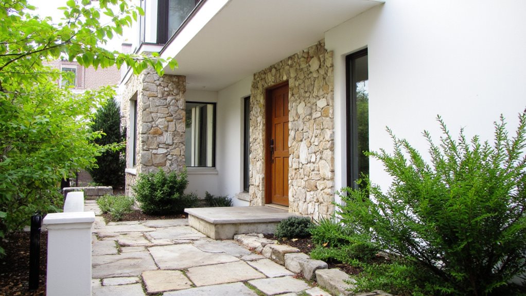 smooth and rough finishes