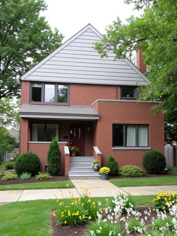 soft gray siding elegance