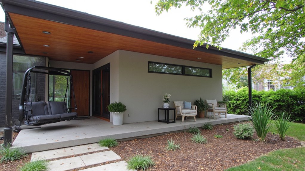 stylish functional outdoor retreat