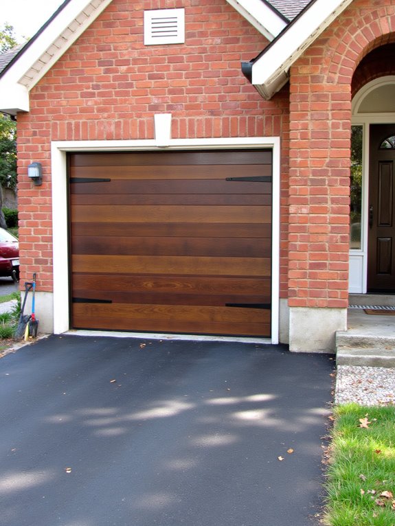 stylish garage door upgrade