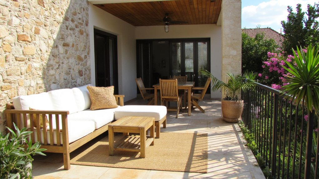 sun soaked balcony relaxation spots