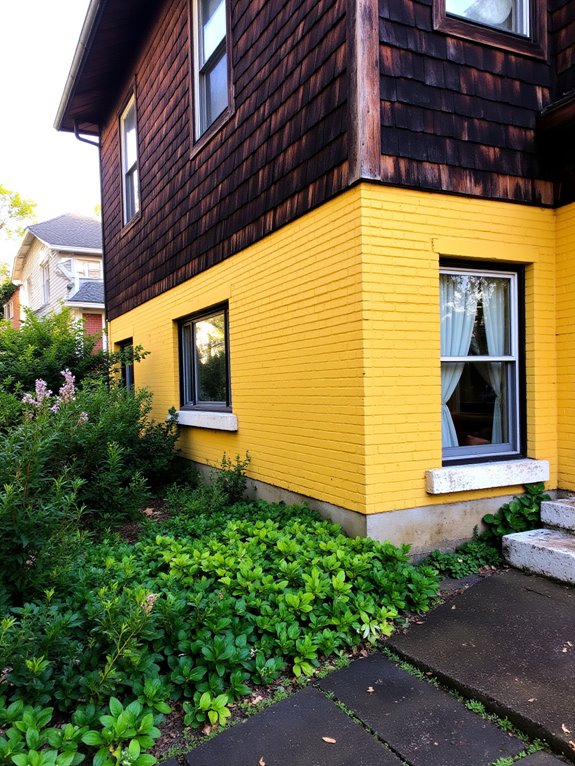 sunny earthy home exterior