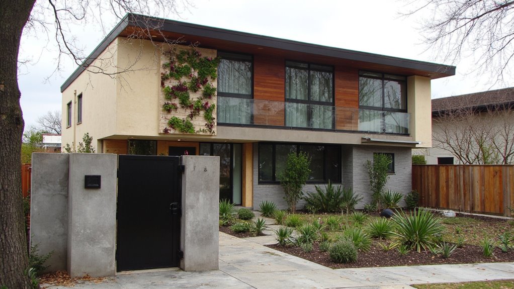 sustainable artistic facade design