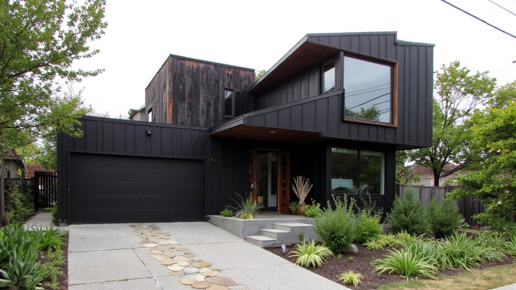 sustainable black architectural evolution