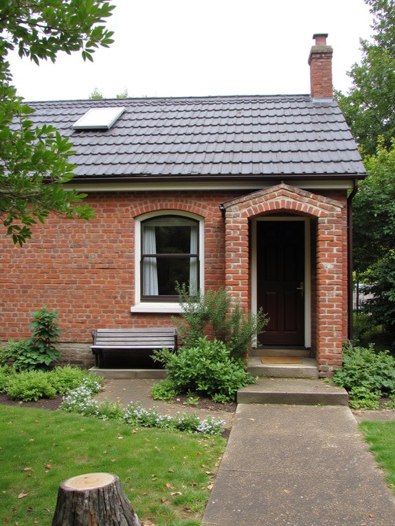 sustainable energy efficient brick cottages