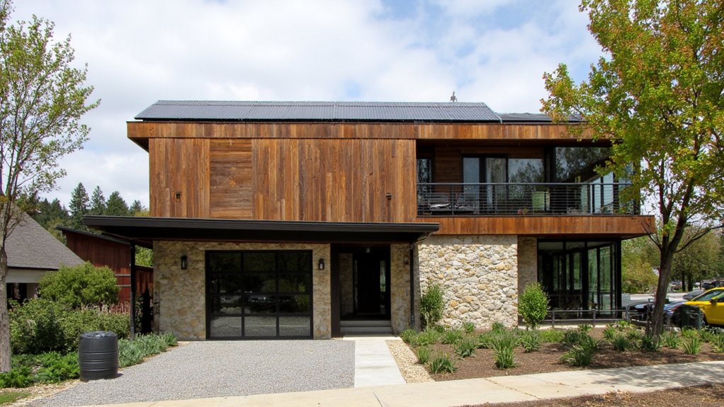 sustainable luxury exterior materials