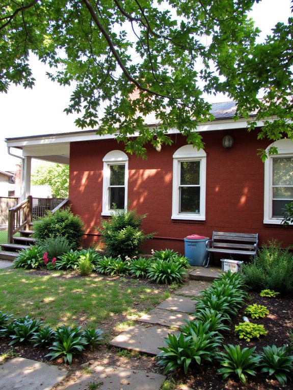 sustainable red brick living