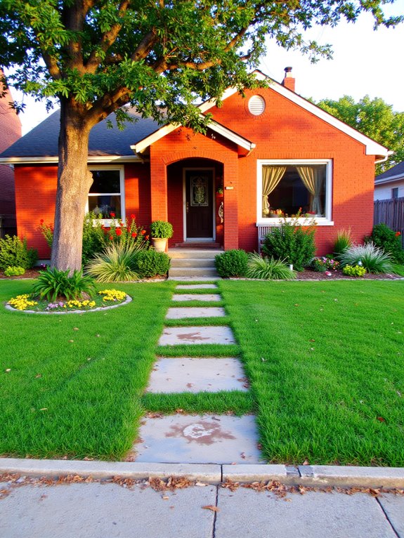 thoughtful landscaping enhances curb appeal