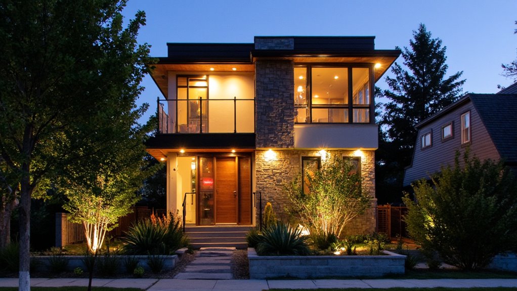 transformative outdoor lighting aesthetics